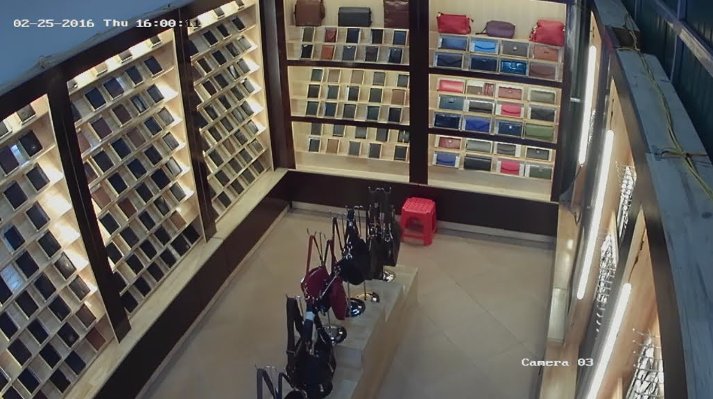 Hệ thống camera cho showroom, cửa hàng