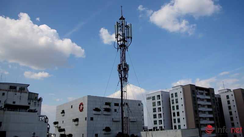 Trạm BTS được lắp ráp tại Lê Hoàng